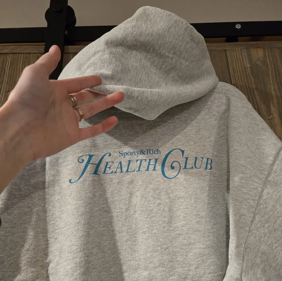 Sporty & Rich Health Club Hoodie - Picture 2 of 3
